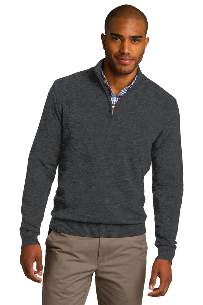 Port Authority Charcoal Heather