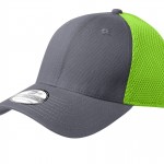 New Era Graphite/Cyber Green