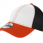 New Era White/Deep Orange