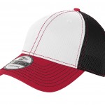 New Era White/Scarlet