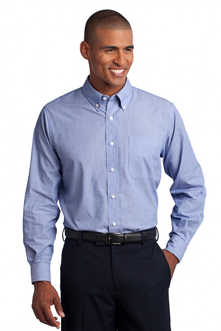 Port Authority Chambray Blue