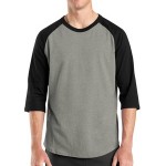 Sport Tek Heather Grey/Black