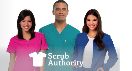 Custom logo apparel - Scrub Authority