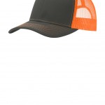 Port Authority Grey Steel/Neon Orange