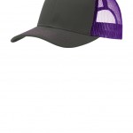 Port Authority Grey Steel/Purple