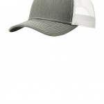 Port Authority Heather Grey/White